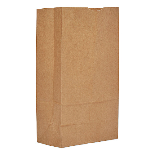 General Grocery Paper Bags, Extra-Heavy-Duty, #12 Size, 7.06" x 4.5" x 13.75", Natural, 500/Bundle (GX12500)