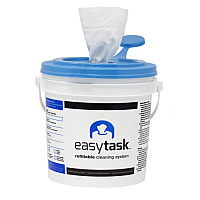 Easy Task Hydrospun W/bucket, Wht, 60/roll/ 6/cs, Case Of 6 Rolls (N-ETHCBW)