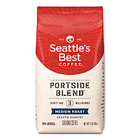 Seattle's Best Port Side Blend Ground Coffee, Medium Roast, 12 oz Bag (11008569)