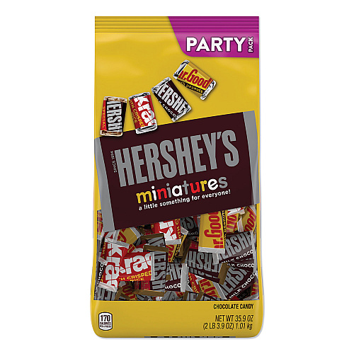 Hershey's Miniatures Variety Pack, Assorted, 35.9 oz (21458)