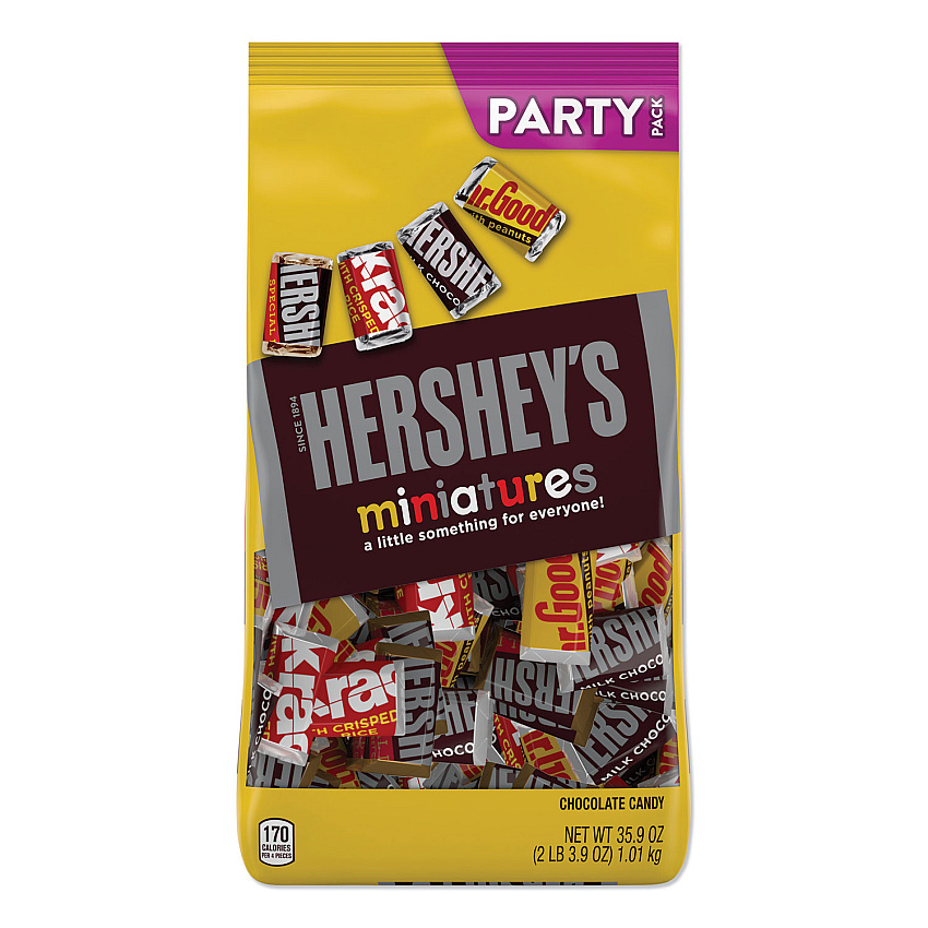 Hershey's Miniatures Variety Pack, Assorted, 35.9 oz (21458)