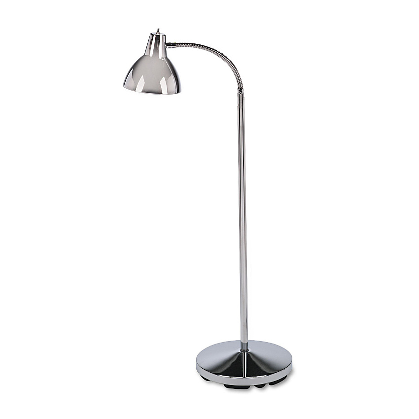 Medline Classic Incandescent Exam Lamp, Three Prong, 10w x 10d x 74h, Stainless Steel (MDR721010)