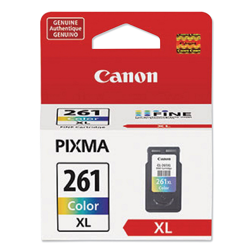 Canon 3724C001 (CL-261XL) High-Yield Ink, Color
