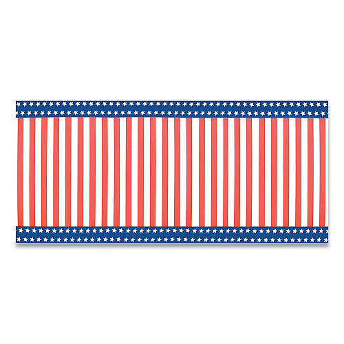 Pacon Corobuff Corrugated Paper Roll, 48" x 25 ft, Stars and Stripes (0019841)