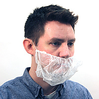 21 In. Poly Beard Cover 1000/cs, Case Of 1000 (MBC-1000-21)