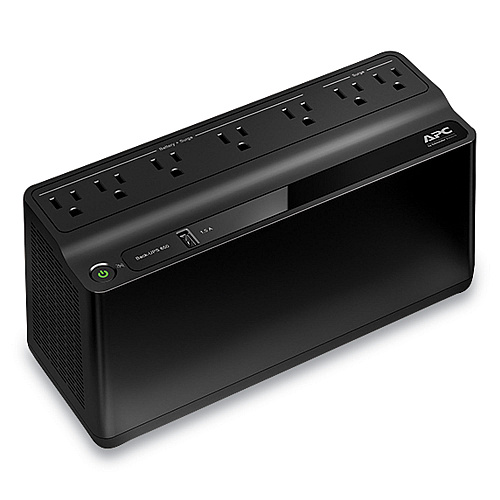 APC BN650M1 Back-UPS 650 VA Battery Backup System, 7 Outlets, 650 VA, 490 J (BVN650M1)
