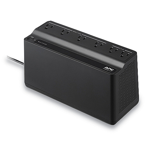 APC BN450M Back-UPS 450 VA Battery Backup System, 6 Outlets, 450 VA, 180 J