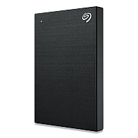 Seagate Backup Plus Slim External Hard Drive, 2 TB, USB 2.0/3.0, Black (STKB2000400)