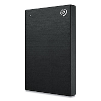 Seagate Backup Plus Slim External Hard Drive, 1 TB, USB 2.0/3.0, Black (STKB1000400)