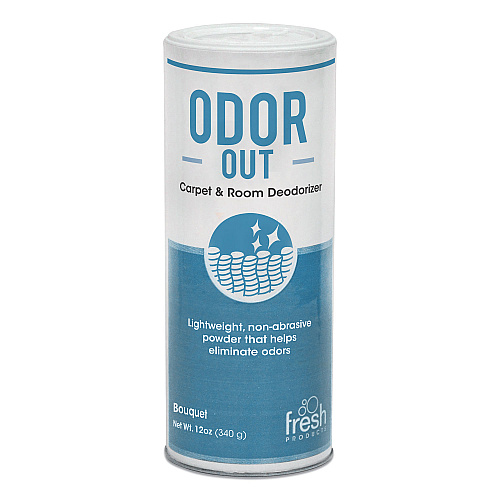 Fresh Products Odor-Out Rug/Room Deodorant, Bouquet, 12 oz, Shaker Can, 12/Box (121400BO)