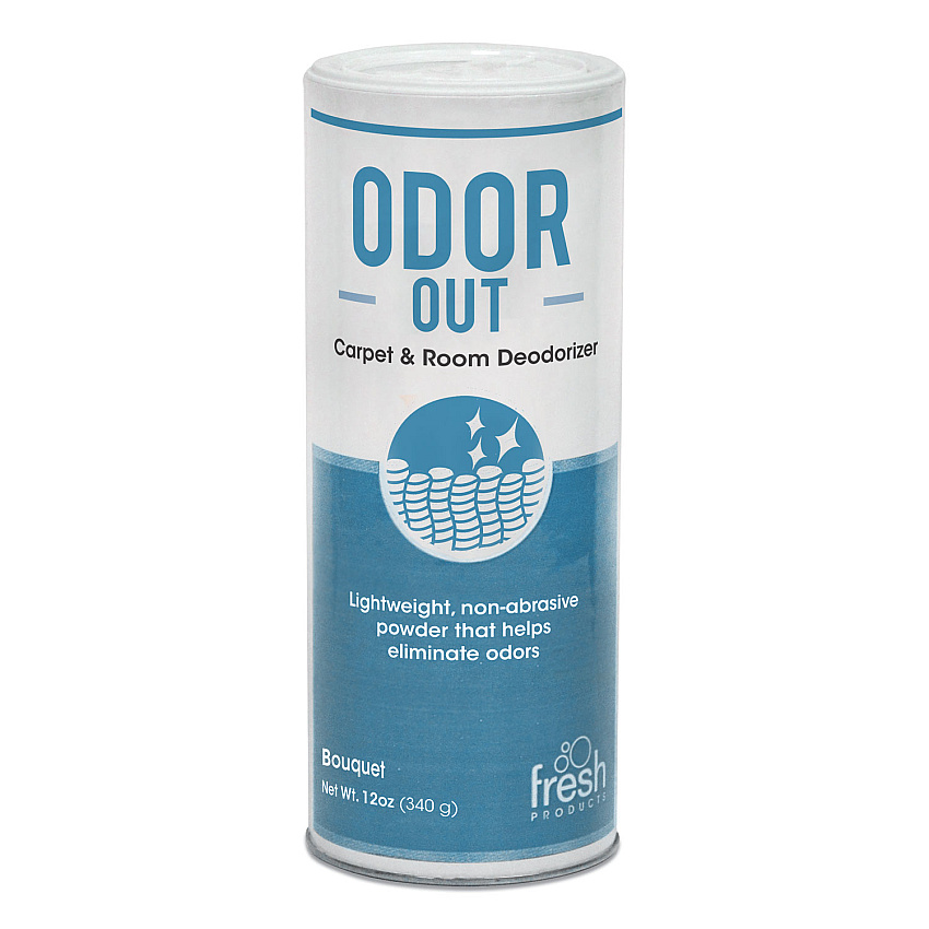 Fresh Products Odor-Out Rug/Room Deodorant, Bouquet, 12 oz, Shaker Can, 12/Box (121400BO)