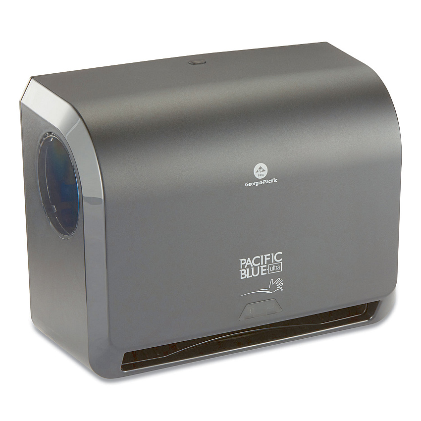 Georgia Pacific&reg; Blue Ultra Mini Paper Towel Dispenser, Black (54518)