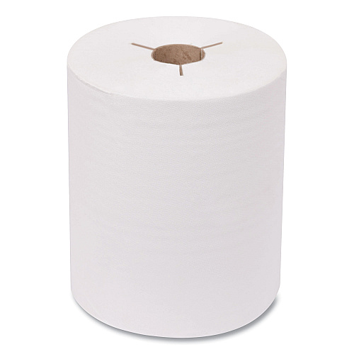 Tork&reg; Hardwound Roll Paper Towels, 1-Ply, White, 450-ft., 12 Rolls (8634550)