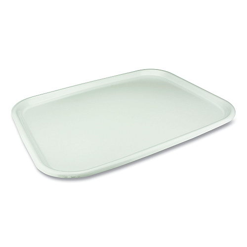 Pactiv Laminated Serving Trays, 18 x 14 x 0.91, White, 100/Carton (0TK10136)