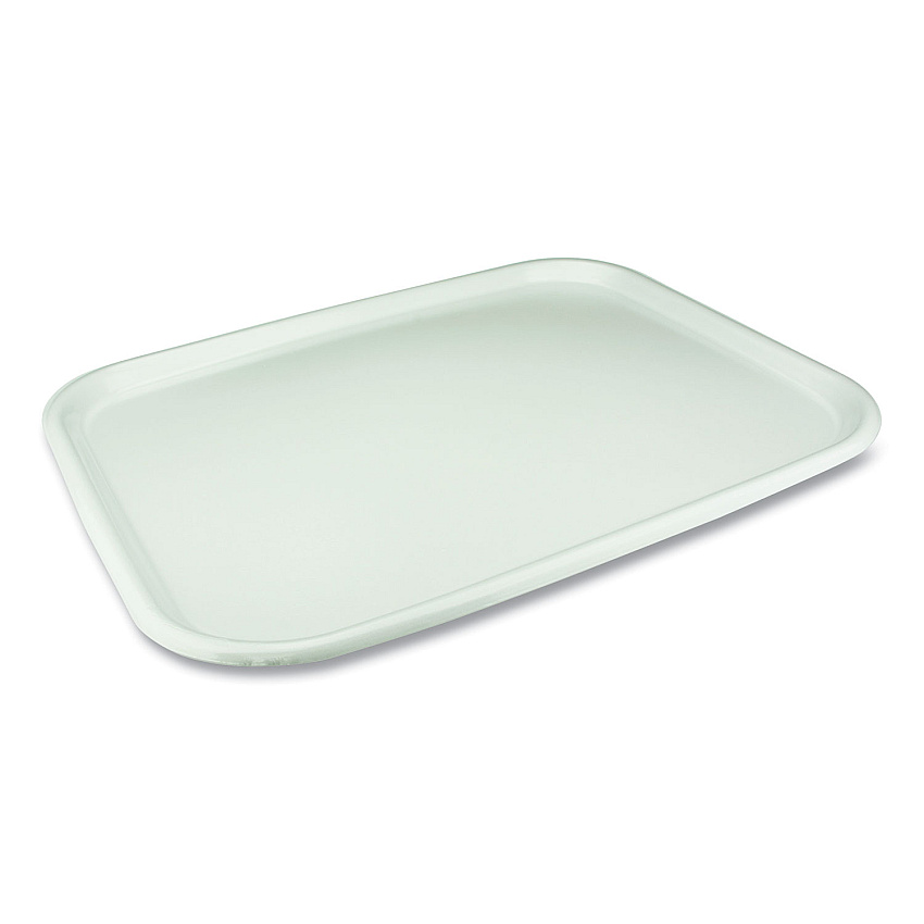 Pactiv Laminated Serving Trays, 18 x 14 x 0.91, White, 100/Carton (0TK10136)