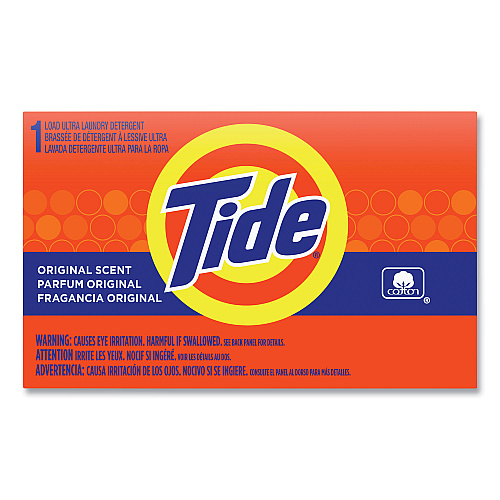 Tide&reg; Vending-Design Laundry Detergent, Powder, 1.5 oz., 156 Packs (49340)