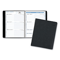 AT-A-GLANCE The Action Planner Weekly Appointment Book, 11 x 8, Black Cover, 12-Month (Jan to Dec): 2026 (70EP0105)