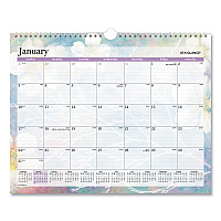 AT-A-GLANCE Dreams Monthly Wall Calendar, Seasonal Artwork, 15 x 12, Multicolor Sheets, 12-Month (Jan to Dec): 2026 (PM83707)