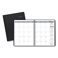 AT-A-GLANCE Monthly Planner, 8.75 x 7, Black Cover, 12-Month (Jan to Dec): 2026 (7012005)