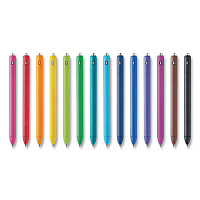 Paper Mate InkJoy Gel Pen, Retractable, Fine 0.5 mm, Assorted Ink and Barrel Colors, 14/Pack (1988991)