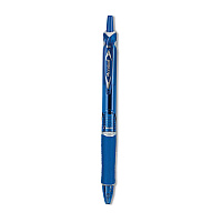 Pilot Acroball Colors Advanced Ink Hybrid Gel Pen, Retractable, Medium 1 mm, Blue Ink, Translucent Blue/Blue Barrel, Dozen (31811)