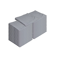 Mariposa Poly Spun Napkin 20x20 Dark Gray - Pack Of 25 (PNP-NAP-CHGY-25)