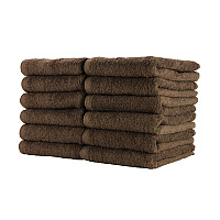 Cotton Jr. Salon Towel 16x27 Chocolate - Case Of 180 (BBJ-1627-2.5BRN-CS)