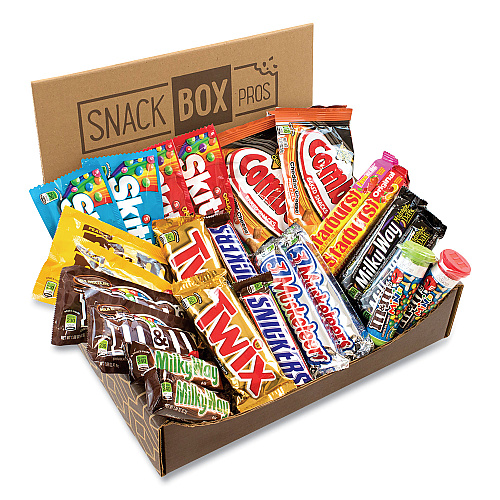 Snack Box Pros MARS Favorites Snack Box, 25 Assorted Snacks/Box (70000017)