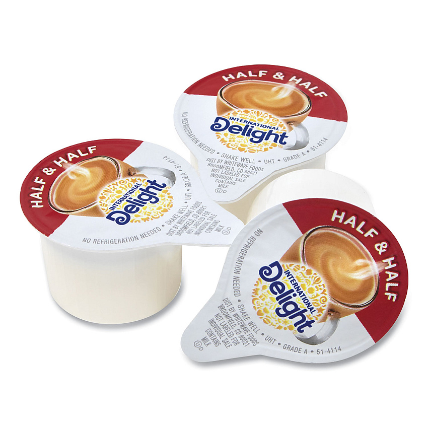 International Delight Coffee House Inspirations Half and Half, 0.4 oz, 192/Box (90200456)