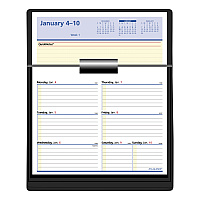 AT-A-GLANCE Flip-A-Week Desk Calendar Refill with QuickNotes, 7 x 6, White Sheets, 12-Month (Jan to Dec): 2026 (SW70650)
