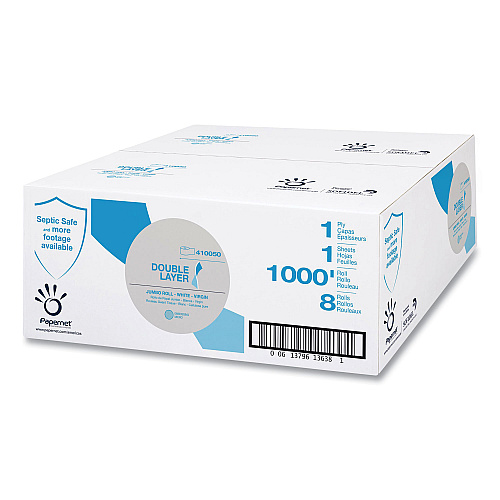 Papernet&reg; Heavenly Soft Jumbo Toilet Paper Rolls, 8 Rolls (HVC41005013638)