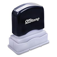 Offistamp Pre-Inked Message Stamp, DRAFT, 1.63