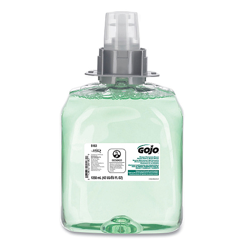 GOJO Luxury Foam Hair and Body Wash, Cucumber Melon Scent, 1,250 mL (516304EA)