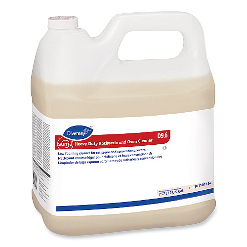 Suma Heavy Duty Rotisserie And Oven Cleaner D9.6, 2 Gal Jug, 2/carton