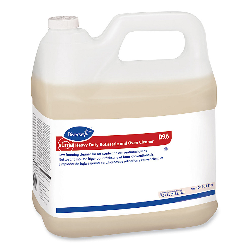 Suma Heavy Duty Rotisserie And Oven Cleaner D9.6, 2 Gal Jug, 2/carton