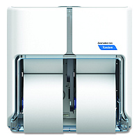 Cascades Tandem No Touch High Capacity Bath Tissue Dispenser, 12.6 x 6.6 x 12, White (C315)