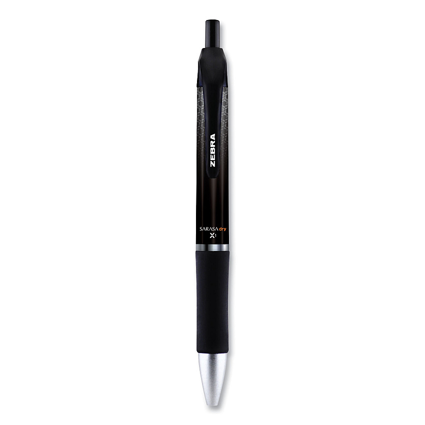 Zebra Sarasa Dry Gel X1 Gel Pen, Retractable, Medium 0.7 mm, Blue Ink, Blue Barrel, 12/Pack (45620)