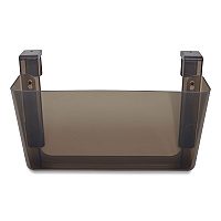 TRU RED Unbreakable Plastic Wall File, Letter Size, 13" x 3.69" x 7.17", Smoke (24380789)