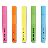 TRU RED Pen Style Chisel Tip Highlighter, Assorted Ink Colors, Chisel Tip, Assorted Barrel Colors, 12/Pack (24376651)