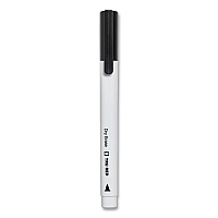 TRU RED Dry Erase Marker, Pen-Style, Fine Bullet Tip, Black, Dozen (24376605)