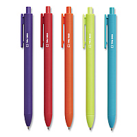TRU RED Quick Dry Gel Pen, Retractable, Medium 0.7 mm, Assorted Ink and Barrel Colors, 5/Pack (24377024)