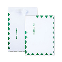 Quality Park Ship-Lite Envelope, First Class, #10 1/2, Cheese Blade Flap, Redi-Strip Adhesive Closure, 9 x 12, White, 100/Box (S3615)
