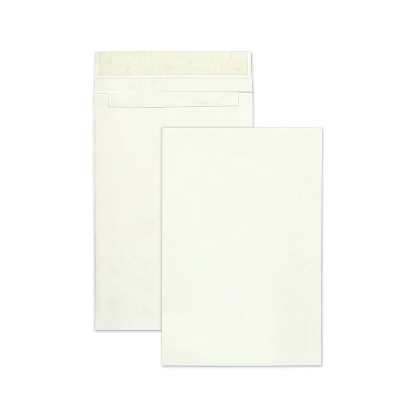 Survivor 14 lb Tyvek Open End Expansion Mailer Value Pack, #15 1/2, Flip-Stik Flap, Redi-Strip Closure, 12 x 16, White, 100/Carton (R4520)