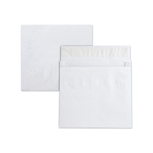 Survivor Lightweight 14 lb Tyvek Open End 2" Expansion Mailers, #13 1/2, Square Flap, Redi-Strip Closure, 10 x 13, White, 25/Box (R4611)