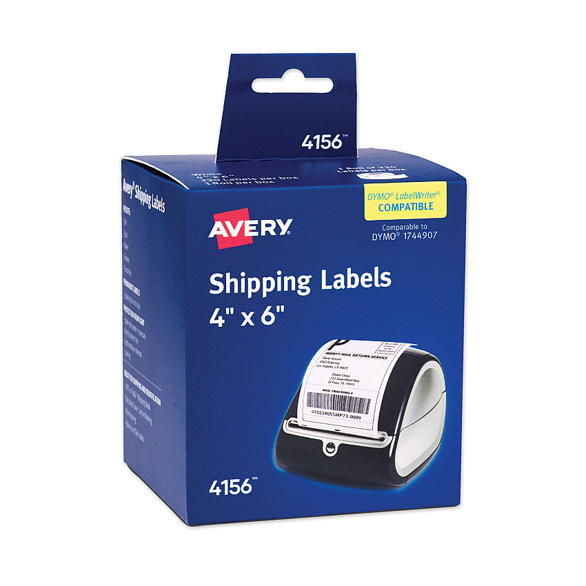 Avery Multipurpose Thermal Labels, 2.13 x 4, White, 140/Roll (4153)