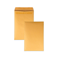 Quality Park Redi-Seal Catalog Envelope, #15, Cheese Blade Flap, Redi-Seal Adhesive Closure, 10 x 15, Brown Kraft, 250/Box (43862)