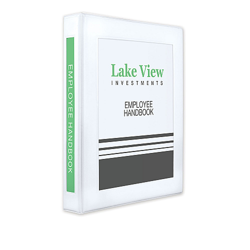 Avery Framed View Heavy-Duty Binders, 3 Rings, 1" Capacity, 11 x 8.5, White (68056)