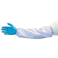 Vinyl Sleeve Cover 4 Mil 18 In. White, Case Of 72 (MVW-6HS-4SZ)