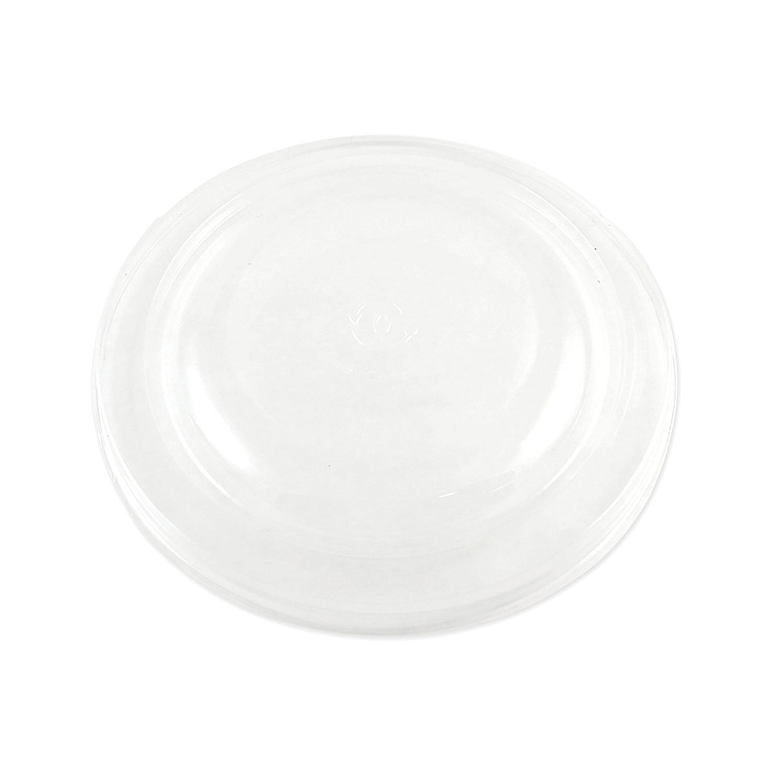World Centric PLA Lids for Fiber Bowls, 7.5" Diameter x 1"h, Clear, Plastic, 300/Carton (BOLCS24)