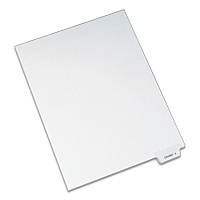 Avery-Style Preprinted Legal Bottom Tab Dividers, 26-Tab, Exhibit Y, 11 x 8.5, White, 25/Pack 25 x Divider(s) - Bottom Tab(s) - Exhibit Y - 1 Tab(s)/Set - 8.5" Divider Width x 11" Divider Length - Letter - 8.50" Width x 11" Length - White Paper Di (12398)